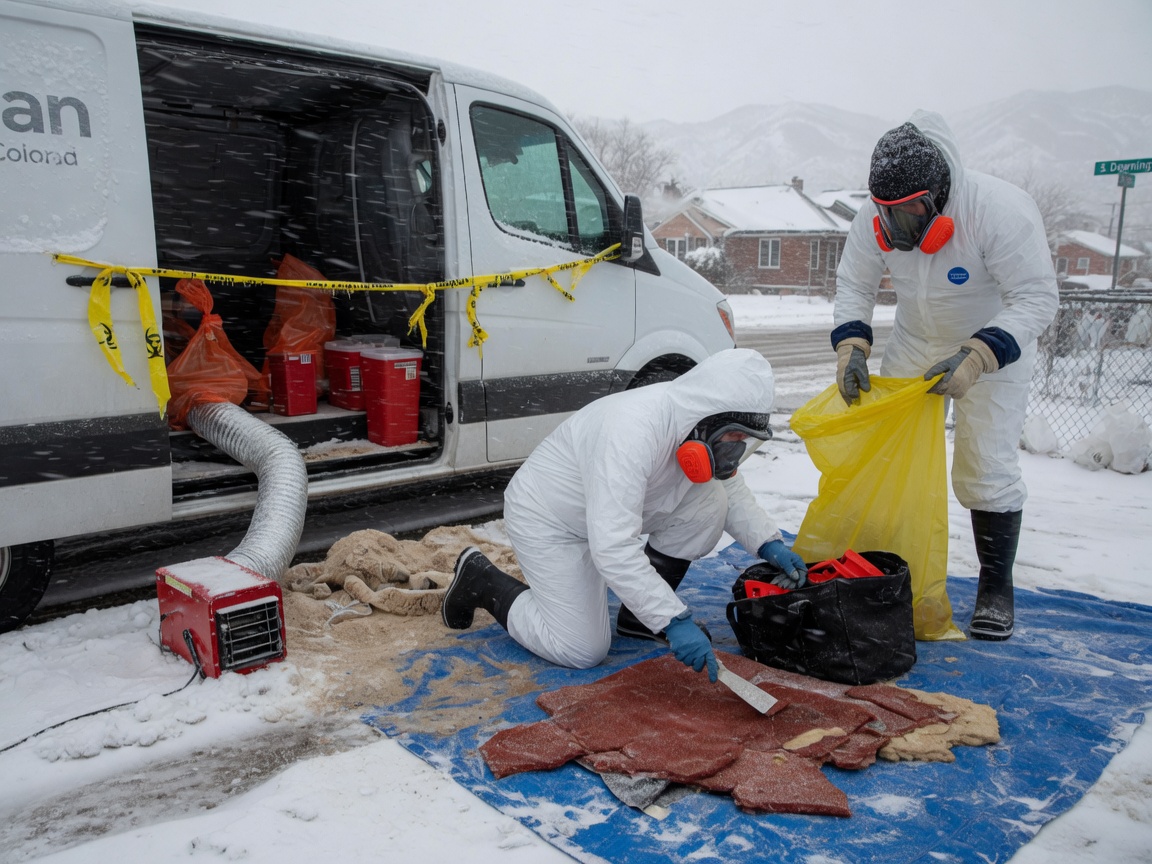 How Winter Weather Affects Biohazard Cleanup in Denver