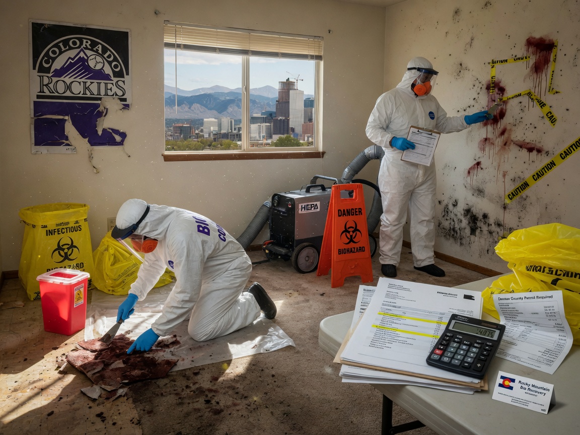 What Influences Biohazard Cleanup Costs in Denver